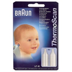 Braun Kit D'embouts De Rechange Pour Thermoscan - Kit De 40 Embouts
