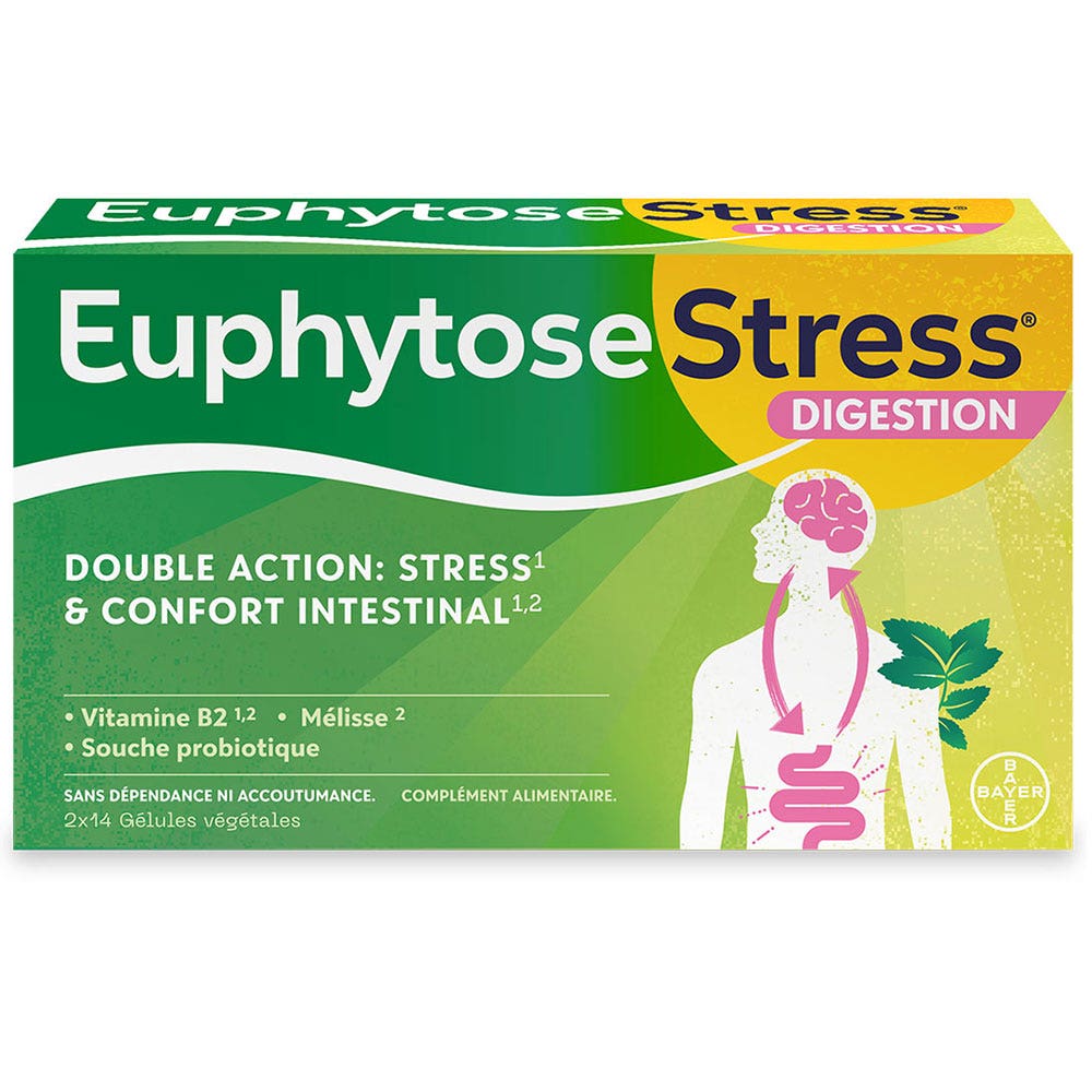 Bayer Euphytose Confort Intestinal 2x14 gélules végétales