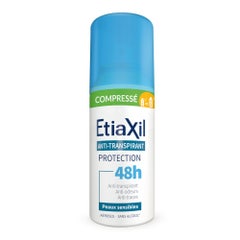 Etiaxil Anti-Transpirant Déodorant Compressé Protection 48h Peaux Sensibles 100ml