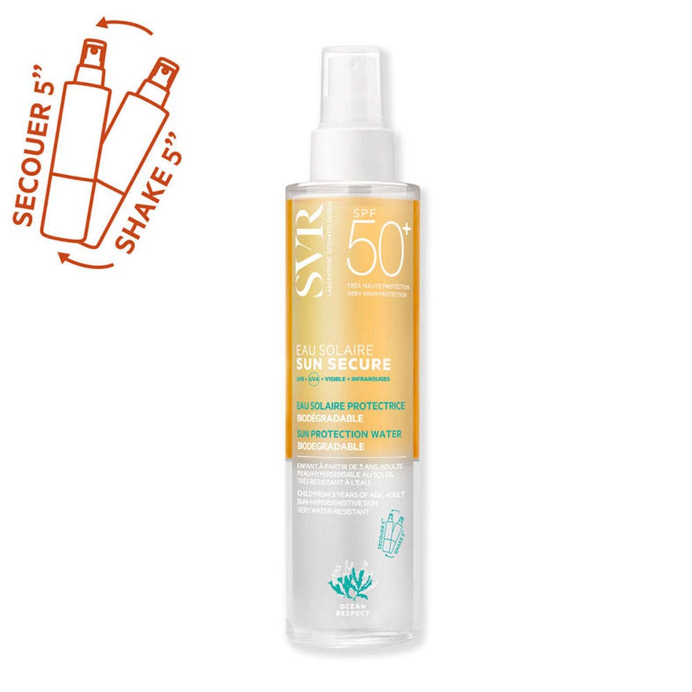 Svr Sun Secure Agua Solar Protectora Biodegradable SPF50+ - Protector solar 200 ml