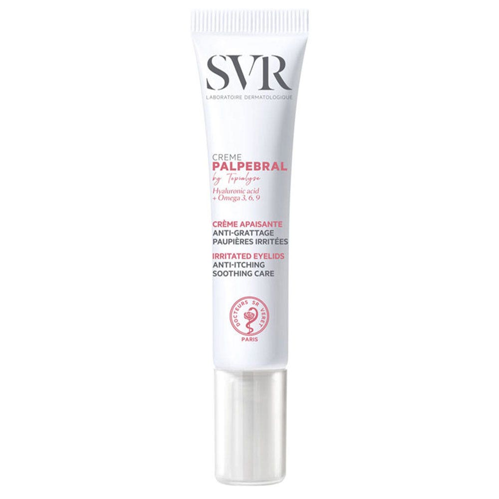 Palpebral Creme Apaisante Anti Grattage Paupieres Irritees 15ml Topialyse Svr