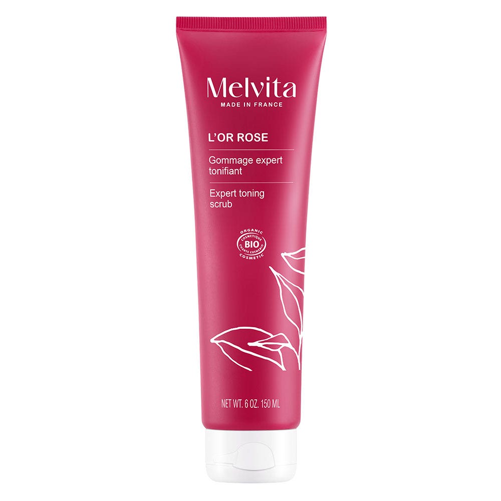 Melvita L'Or Rose Gommage Expert Tonifiant Bio 150ml