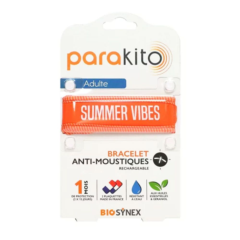 Bracelet Repulsif Anti-moustique Naturel Collection Sport Para Kito
