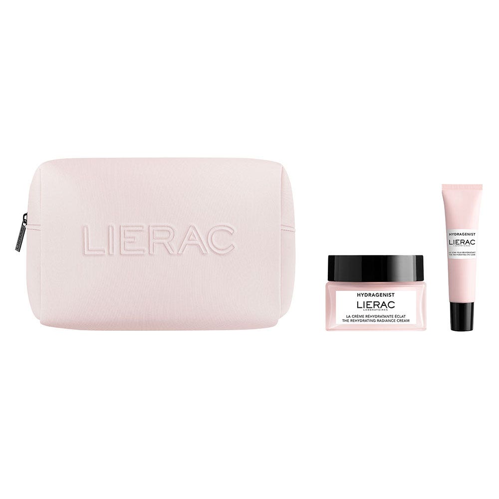 Lierac Hydragenist Trousse Hydratation Crème Visage + Soin Yeux Peaux Normales à Sèches