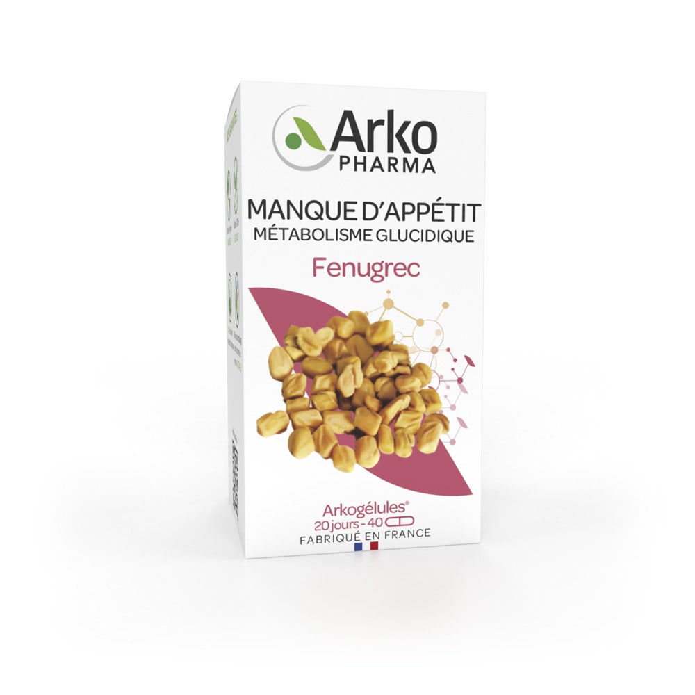 Arkopharma Arkogélules Fenugrec 40 Gelules