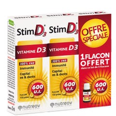 Nutreov Stim D3 Vitamine D3 3x20ml