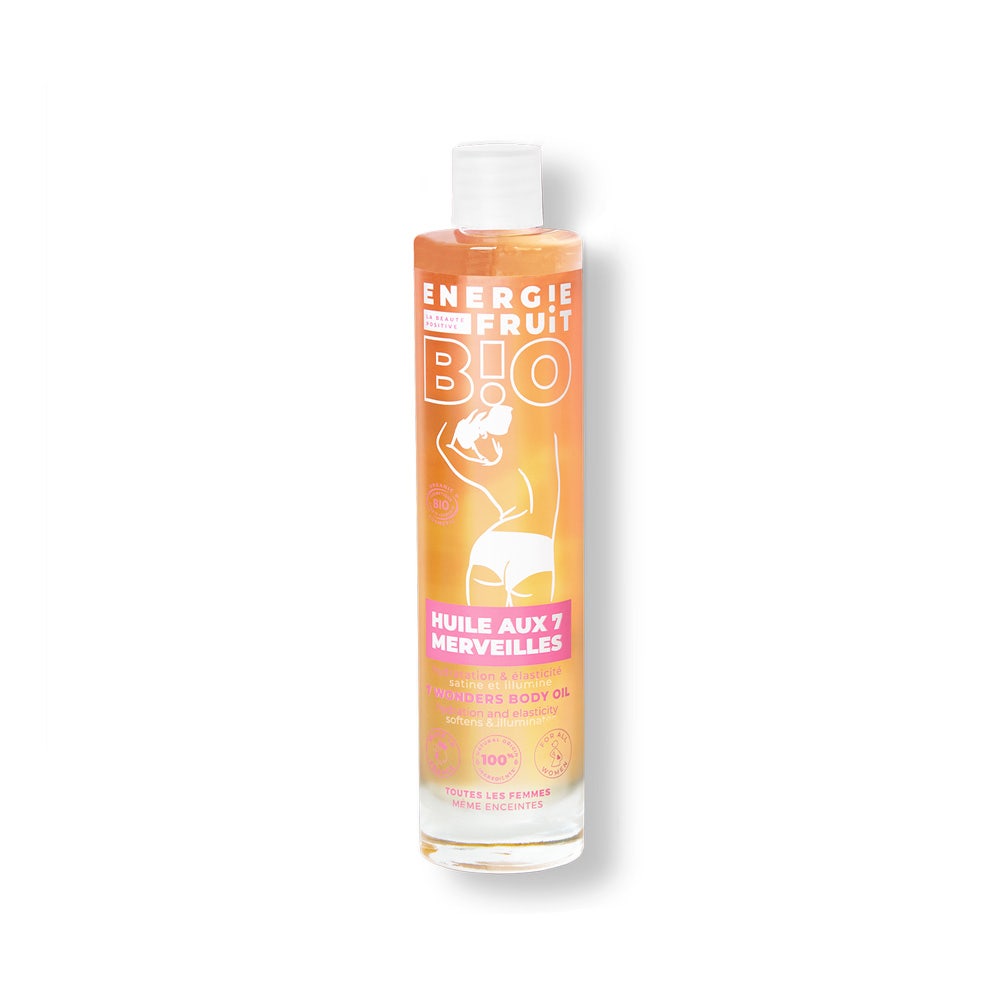 Energie Fruit Huile Corps aux 7 Merveilles bio 100ml - Easypara