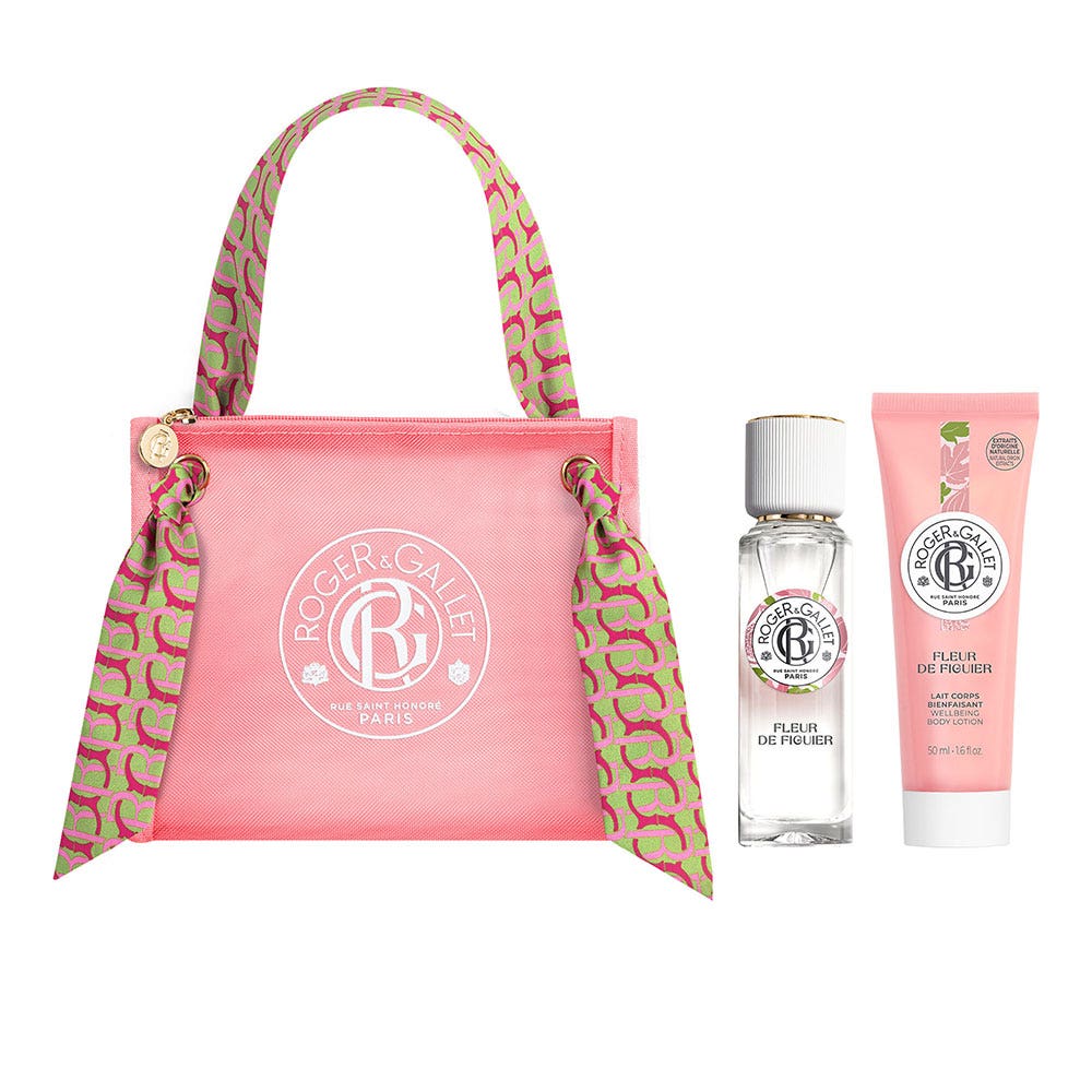 Roger & Gallet Cédrat Coffret Trousse Eau Parfum Bienfaisante Cédrat