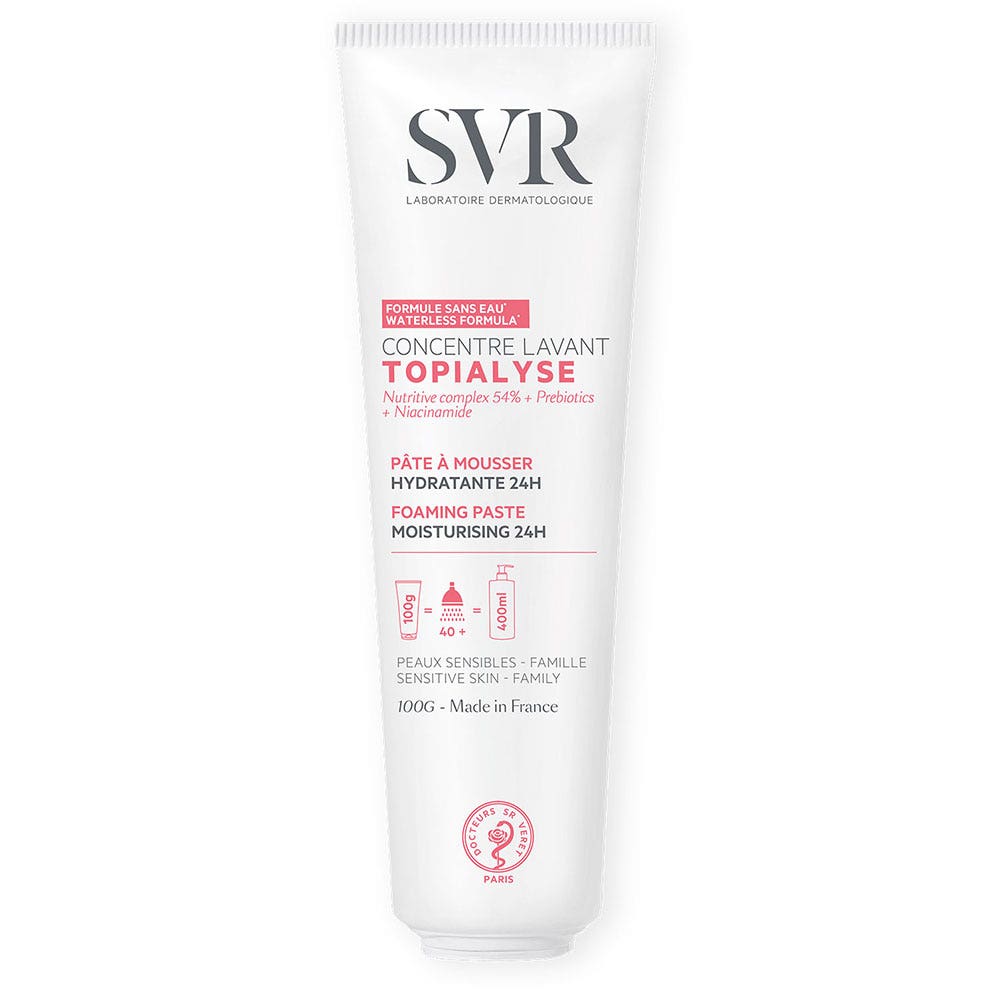 Svr Topialyse Pâte à Mousser Hydratante 24h 100g