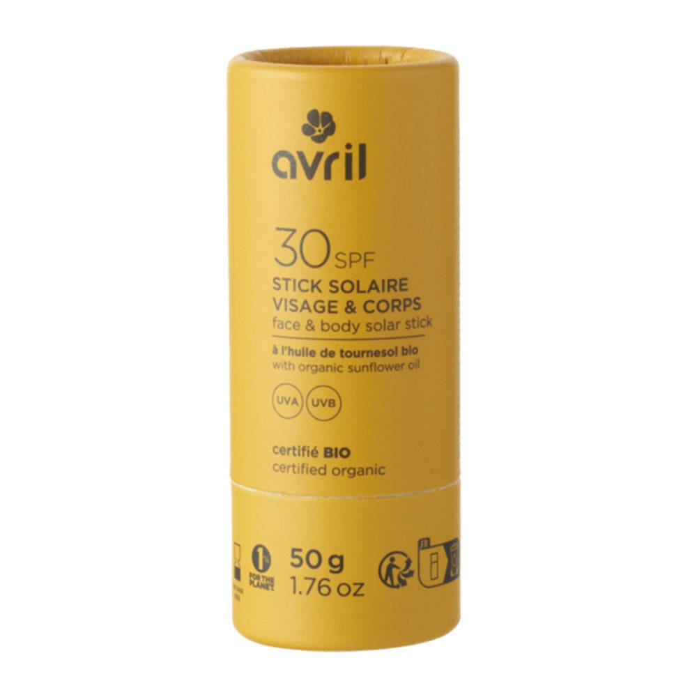 Avril Stick solaire SPF30 50g