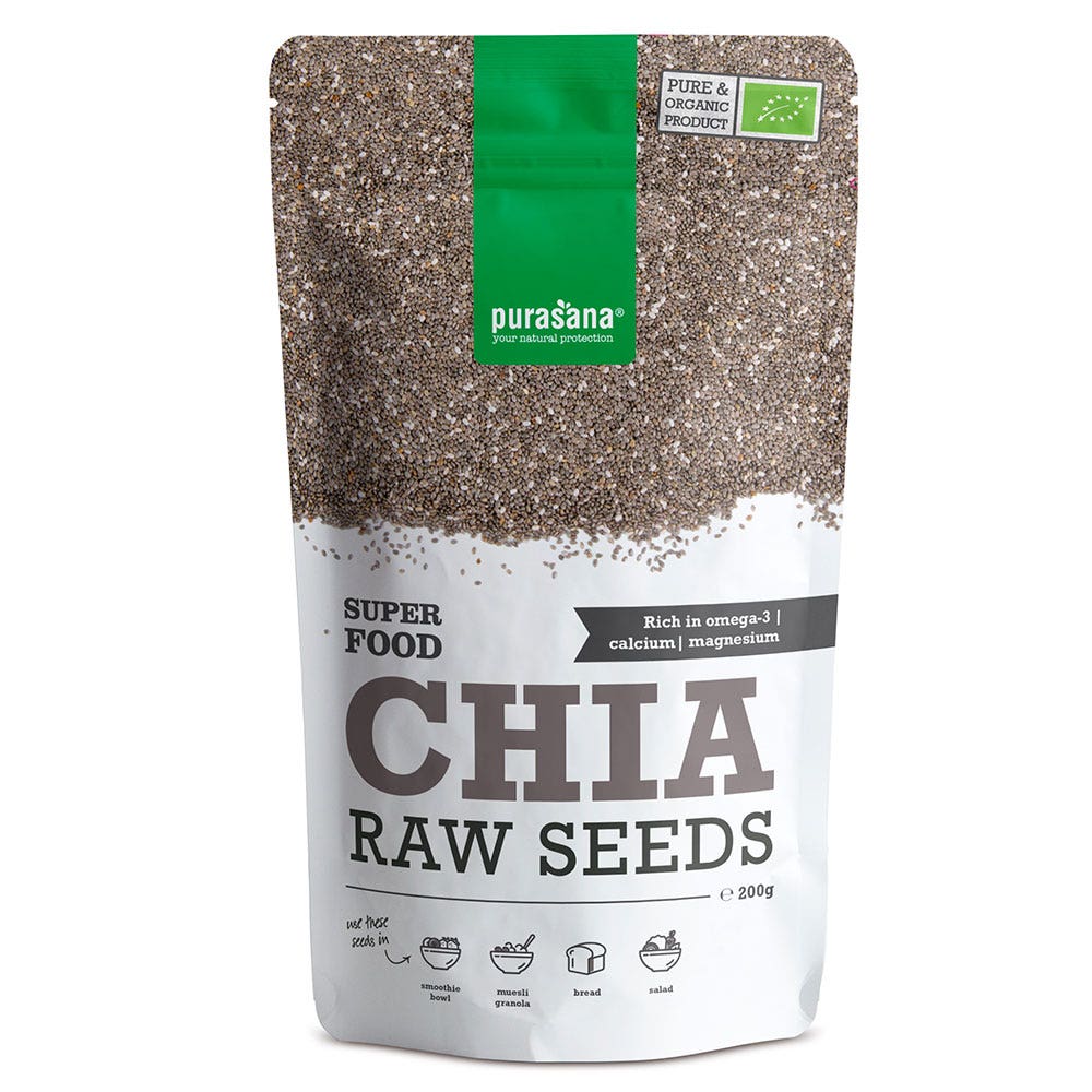 Purasana Graines De Chia Bio 200g