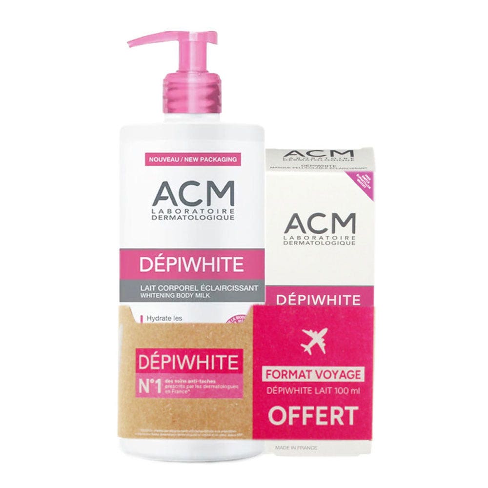 Acm Depiwhite Lait Corporel Eclaircissant Anti Taches 500ml +100ml offert