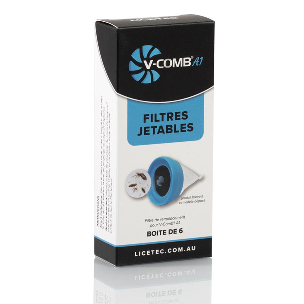 Aquaromat Recharge Filtres Jetables X6 V-comb