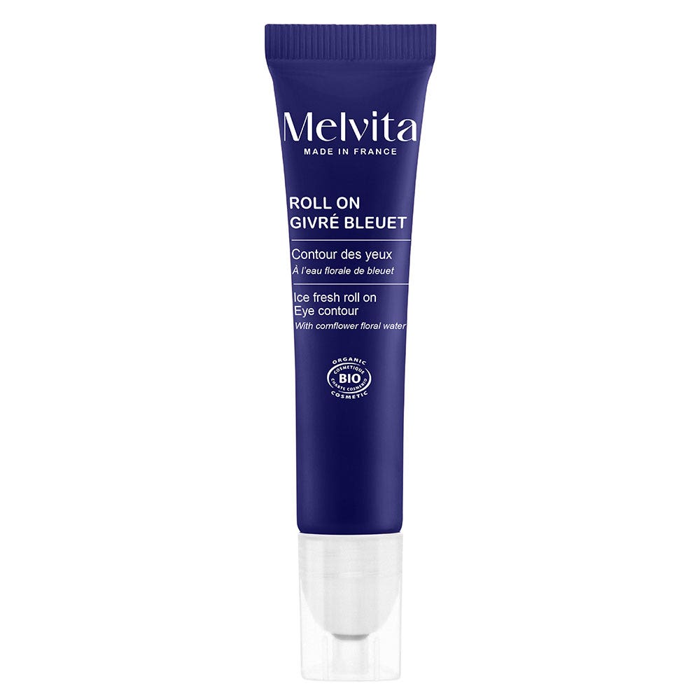 Melvita Roll On Givré Bleuet Contour des Yeux 10 ml