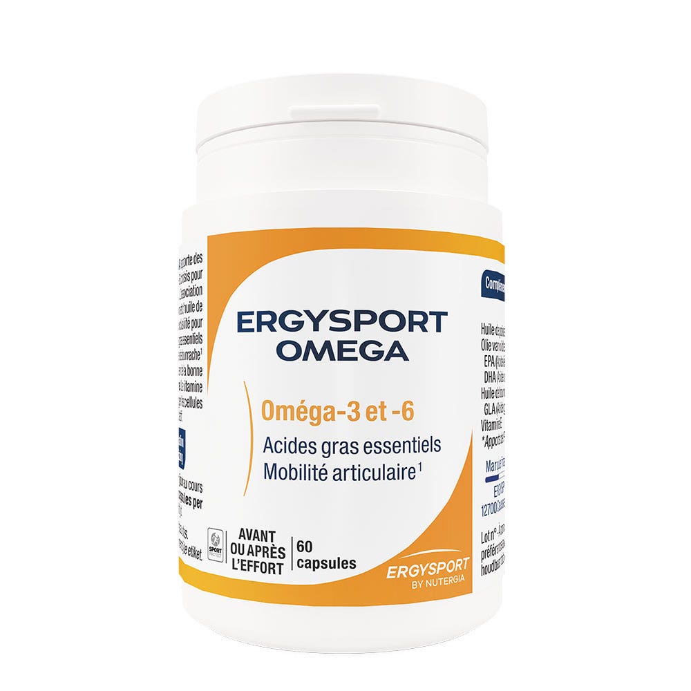 Ergysport Omega Mobilité articulaire 60 capsules