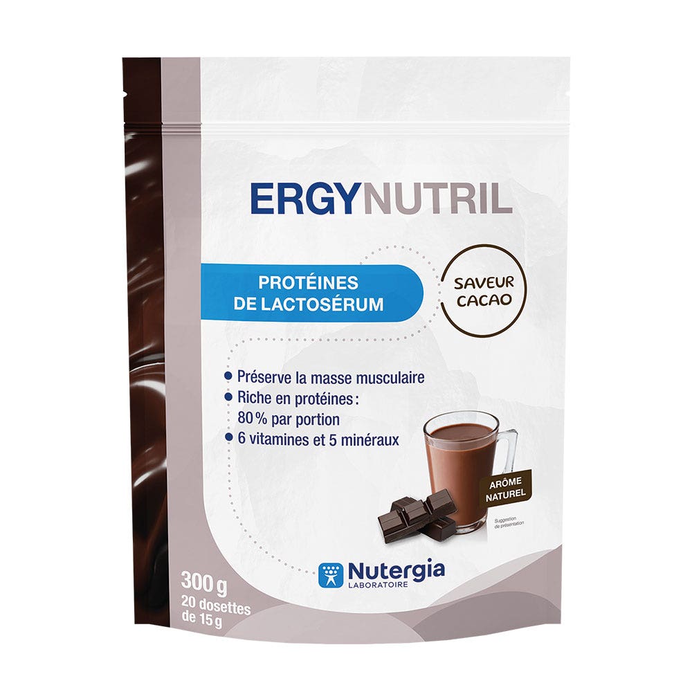 Nutergia ERGYNUTRIL Protéines de lactosérum 350g