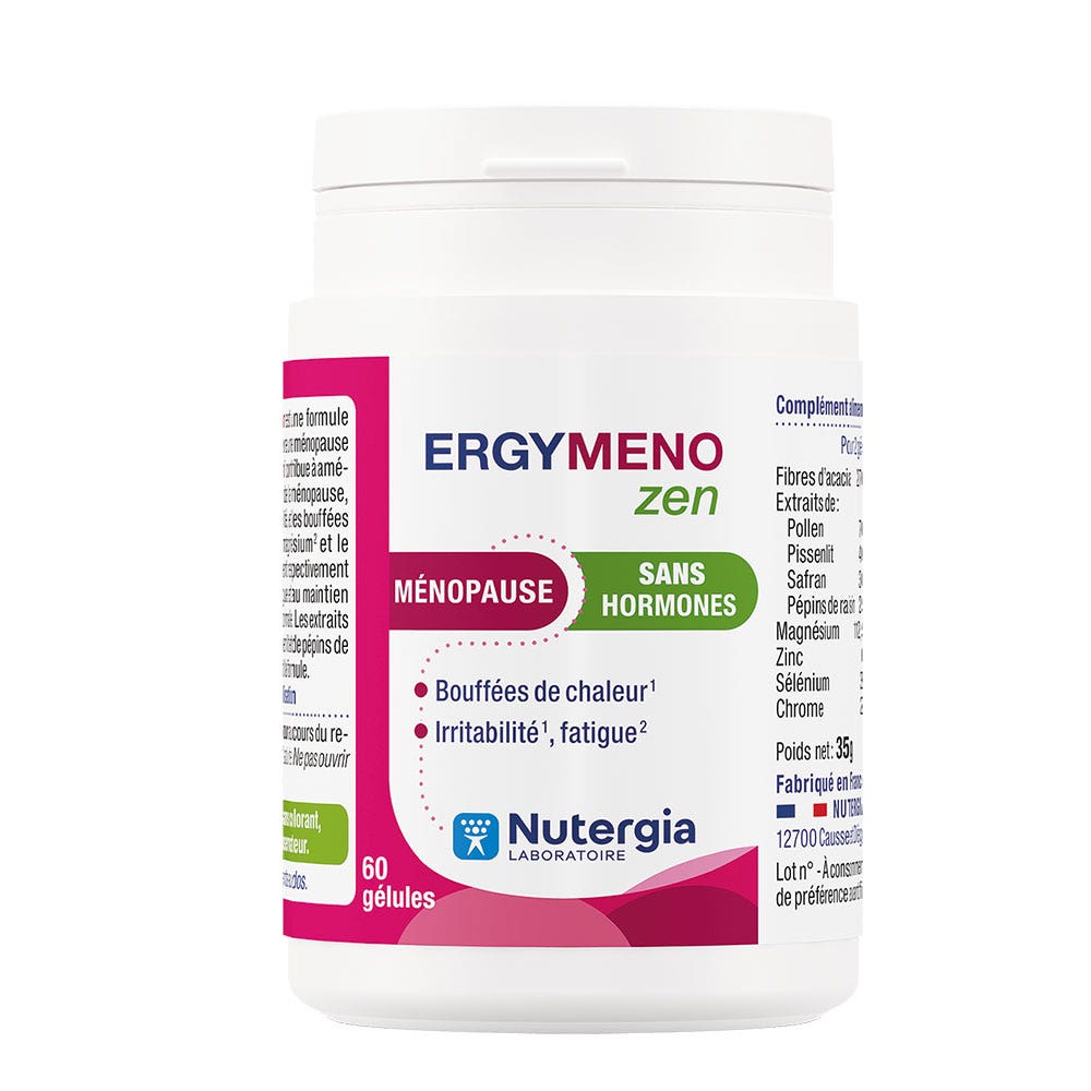 Nutergia Ergymeno Zen 60 gélules