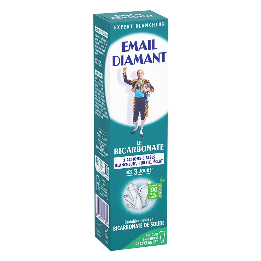 Email Diamant Le Bicarbonate 75ml