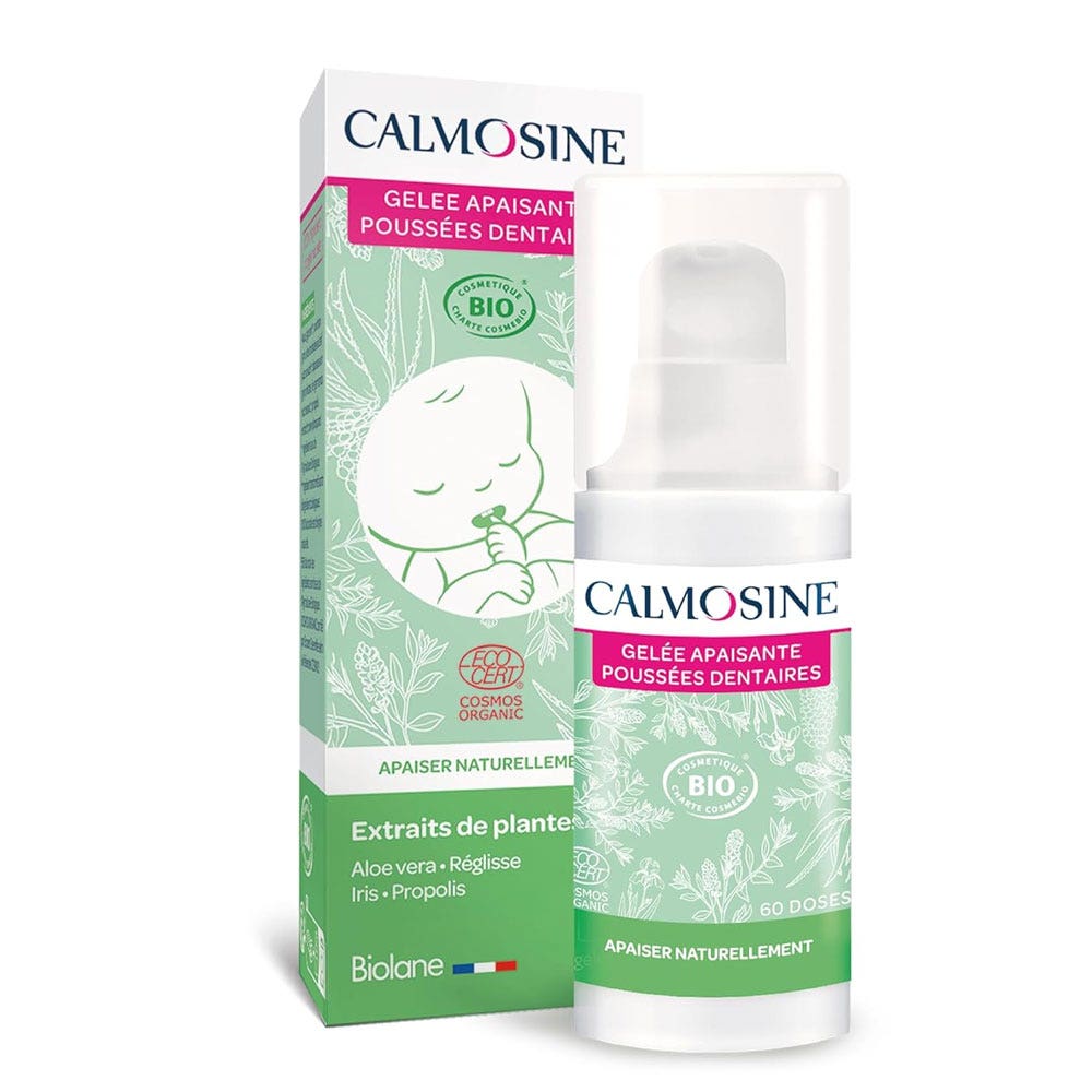 Calmosine Gelée apaisante poussées dentaires Bio 15ml