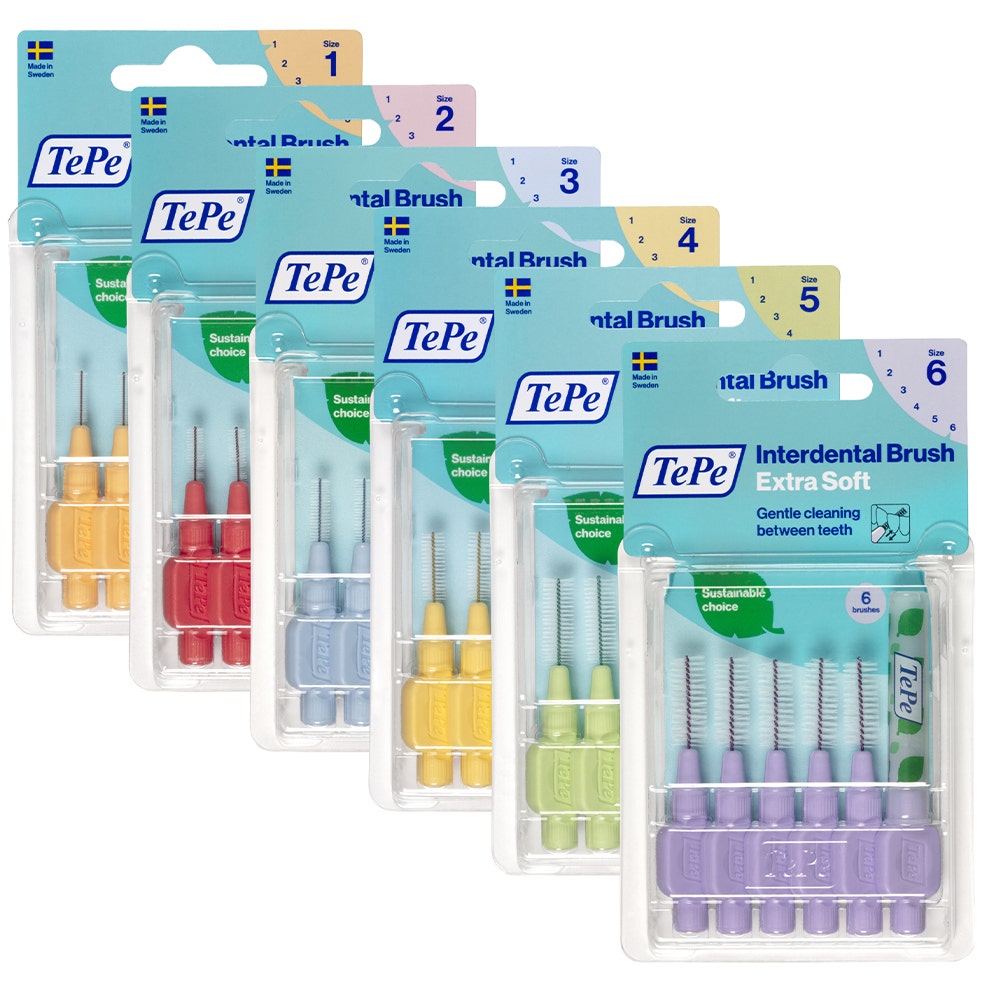 TePe Brossettes Interdentaires Extra Souples x6