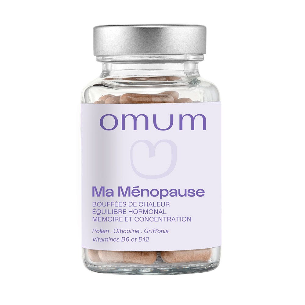 Omum Ma Ménopause Bouffées de Chaleur 60 Gélules