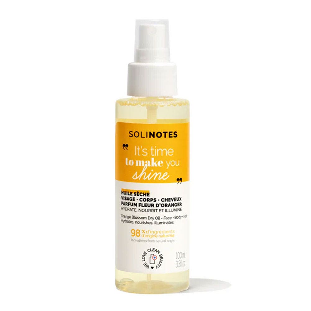Solinotes Huile Sèche Fleur d'Oranger 100ml