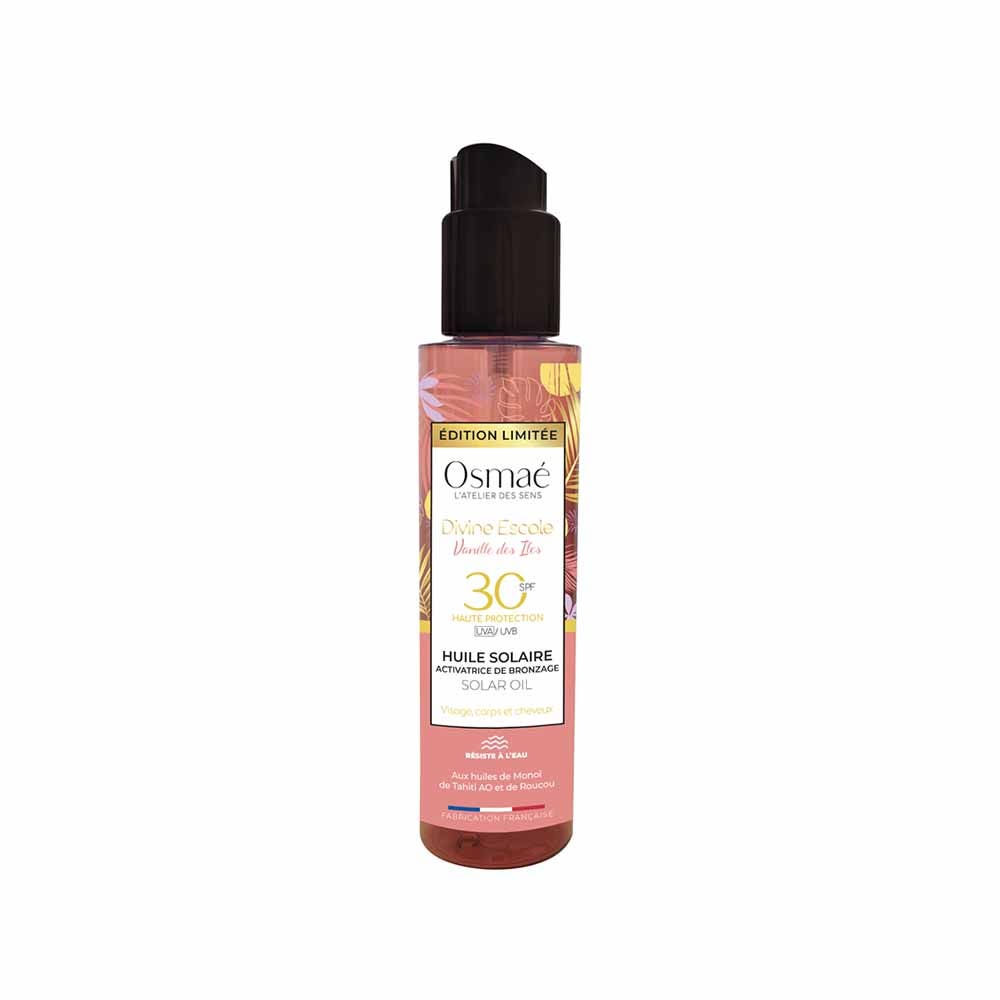 Osmae Huile solaire SPF30 Activatrice de bronzage 150ml