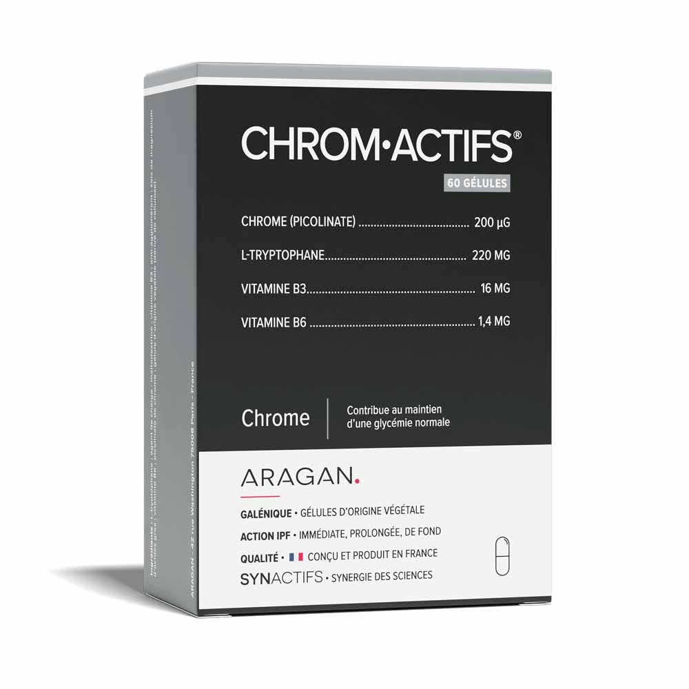 Aragan Synactifs ChromActifs 60 Gélules