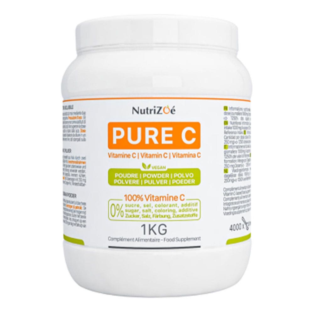 NutriZoé Pure C 100% Vitamine C 1kg