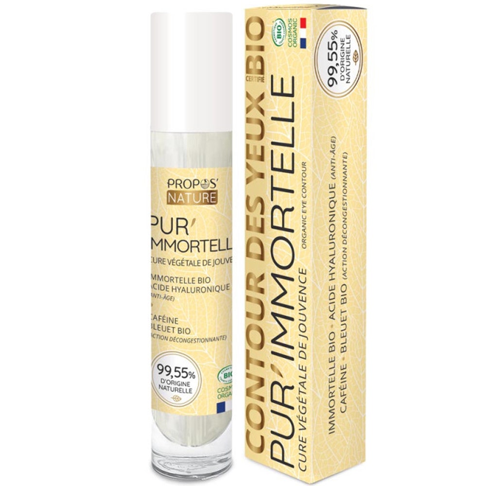 Propos'Nature Pur'Immortelle Contour Des Yeux Bio 15ml