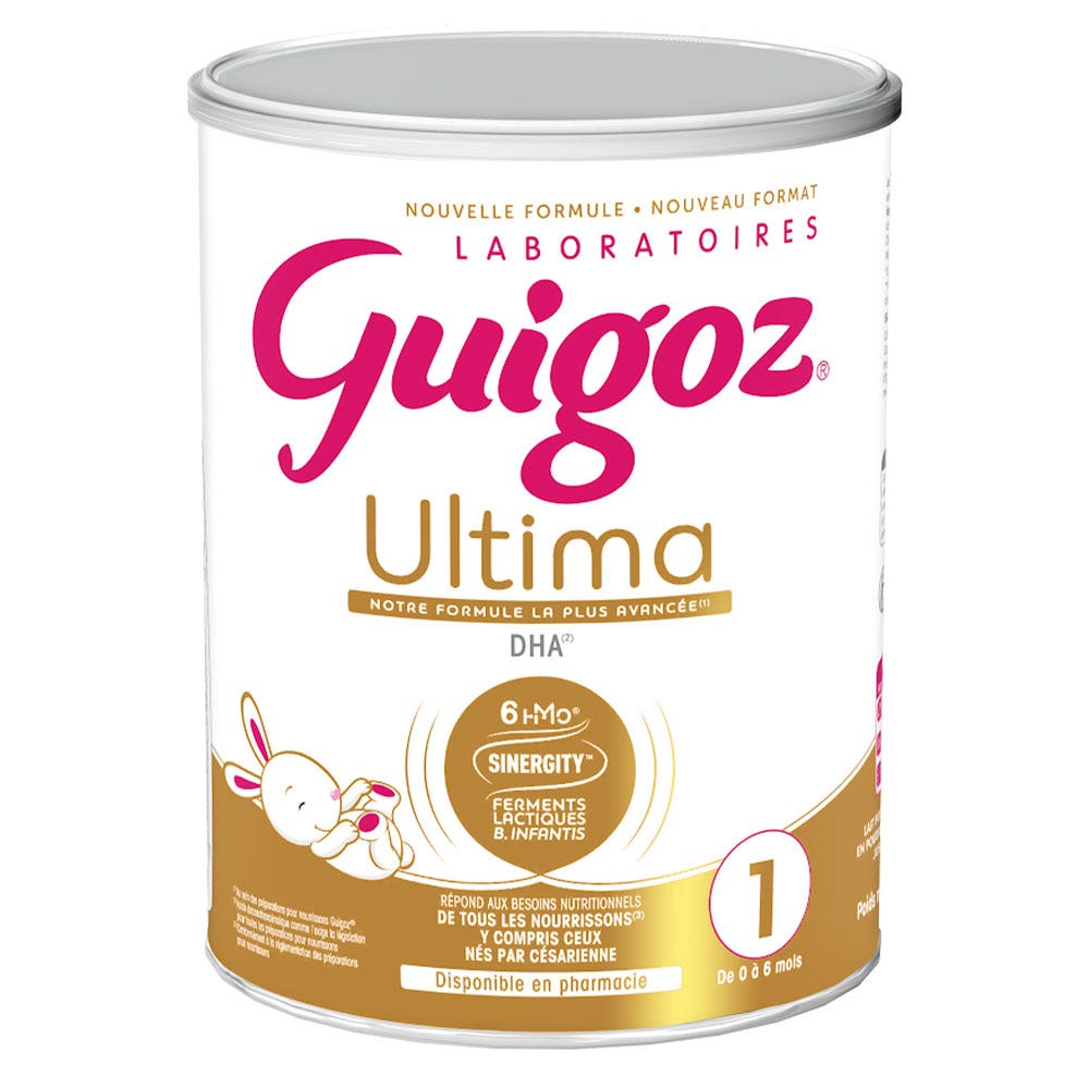 Guigoz Ultima Lait En Poudre 1 De 0 À 6 Mois 780g