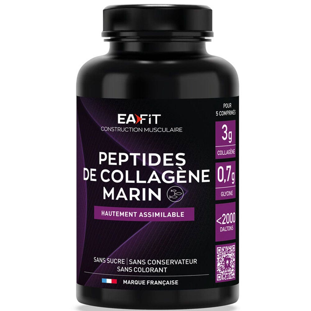 Eafit Peptides de Collagène Marin 120 comprimés