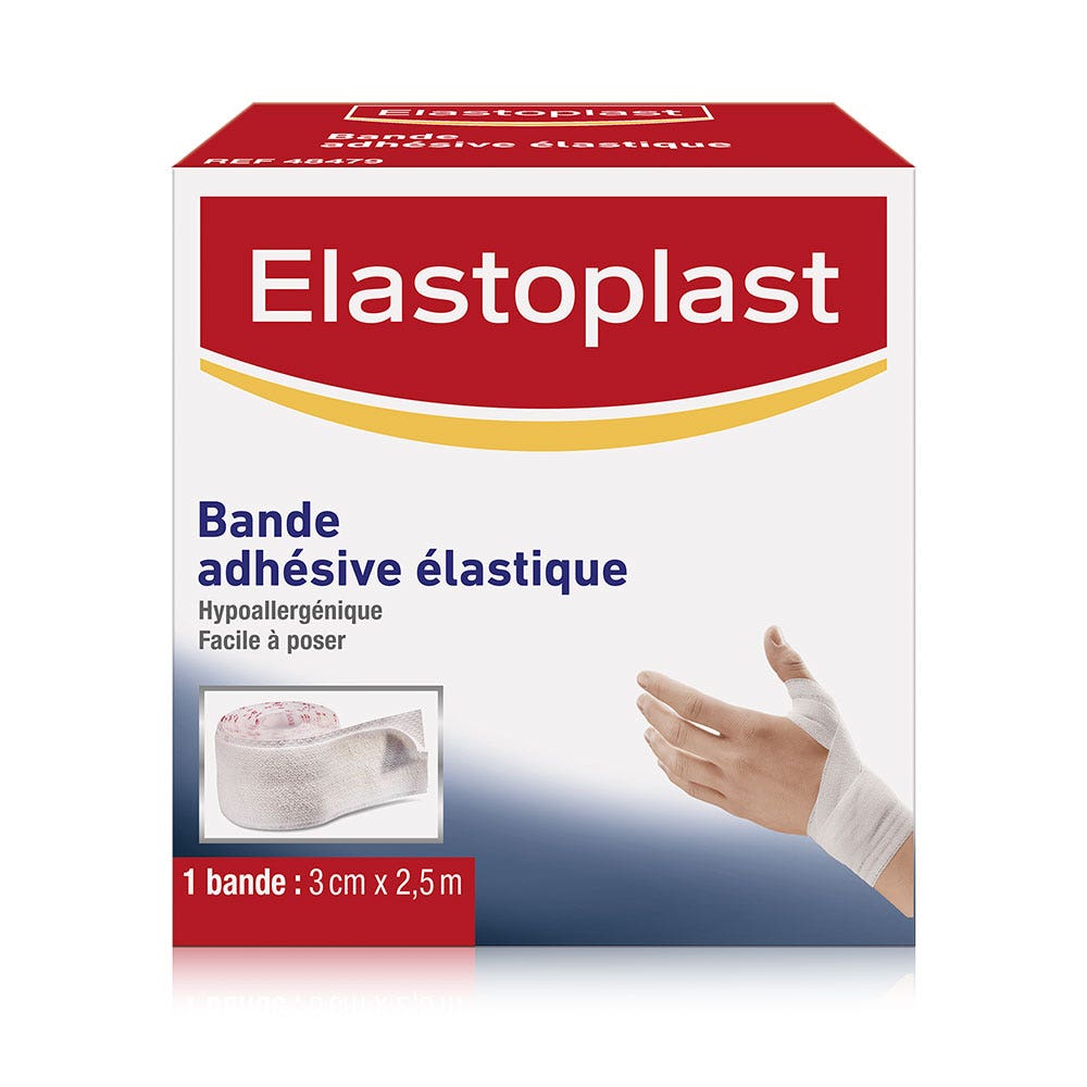 Elastoplast Bande Adhesive Elastique 3cm Sport