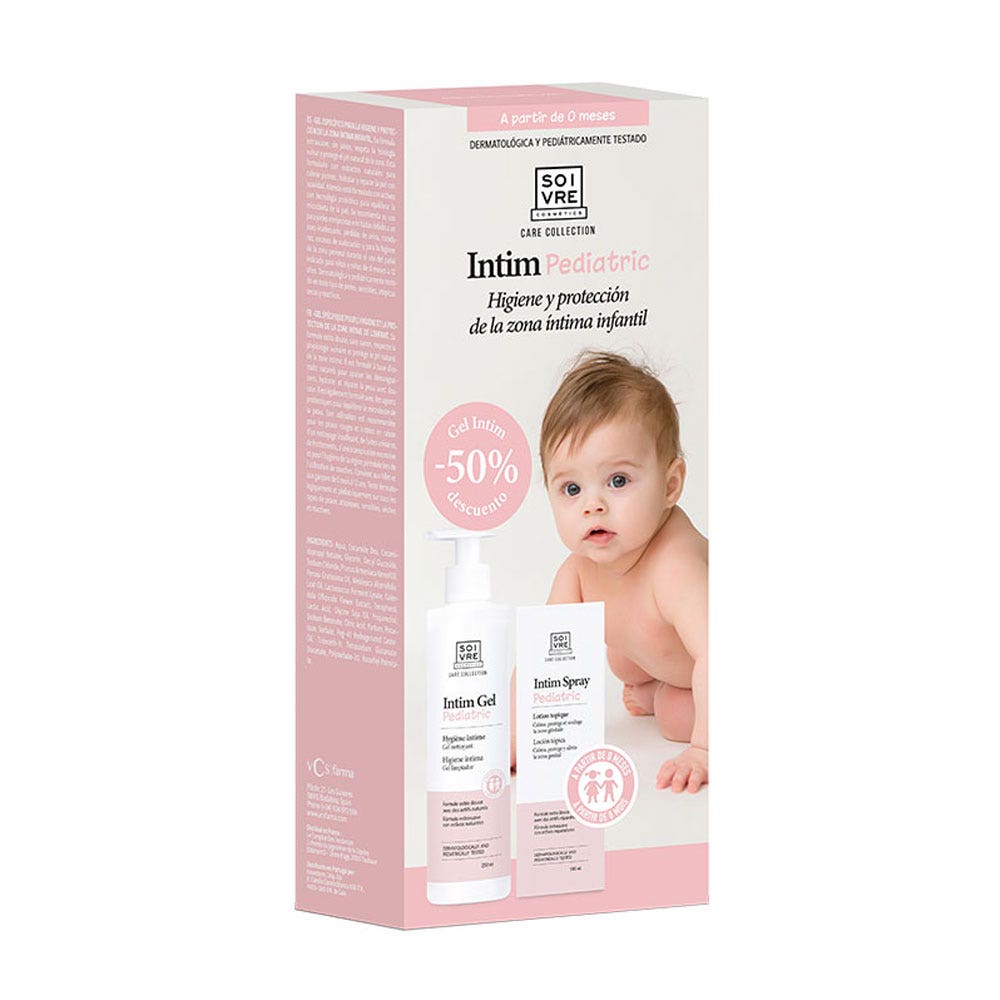 Soivre Cosmetics Intime Pack Pédiatric Gel & Spray