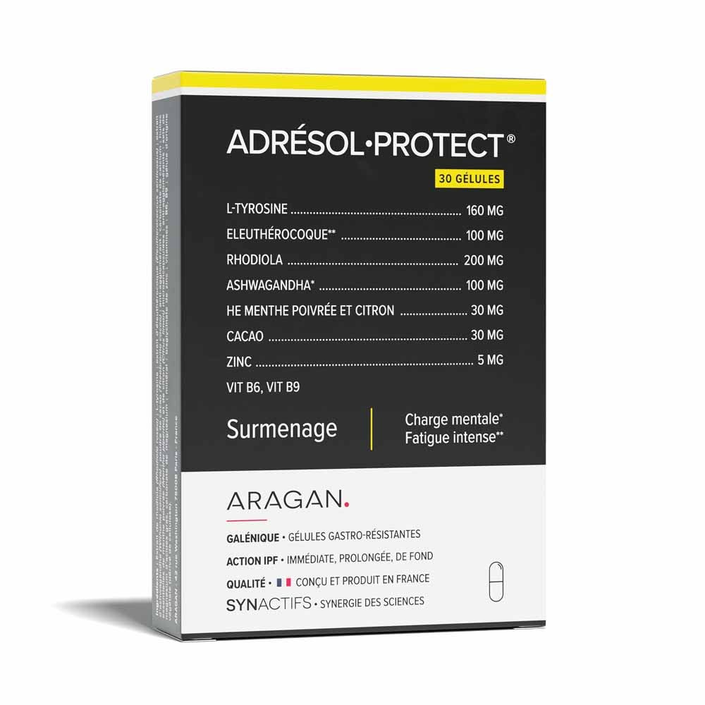 Aragan Synactifs Adrésol Protect Surmenage x30 gélules