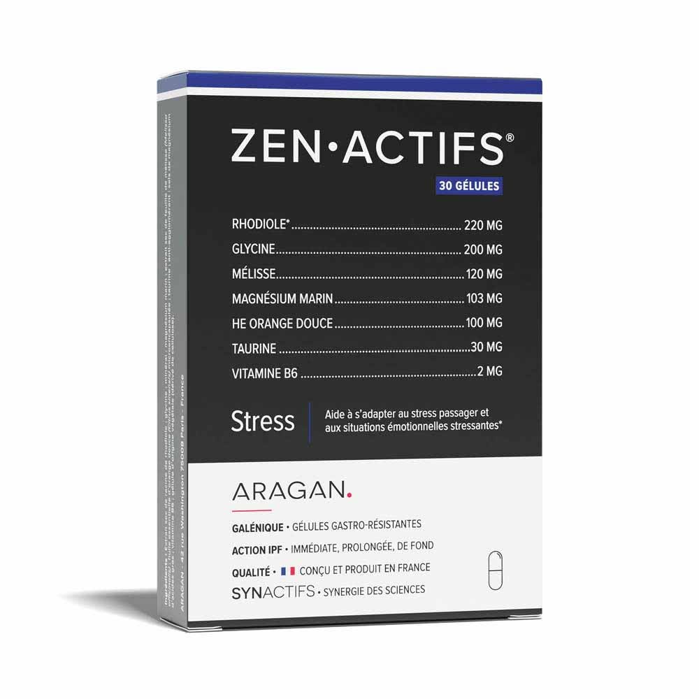 Aragan Synactifs Zenactifs Stress 30 Gelules