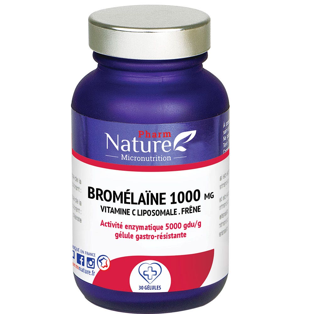 Kersiens Bromélaïne 1000 MG 30 gélules