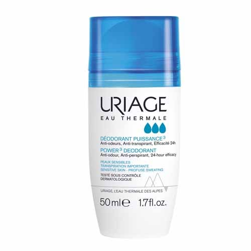 Deodorant Puissance 3 Roll On Peaux Sensibles 50ml Uriage