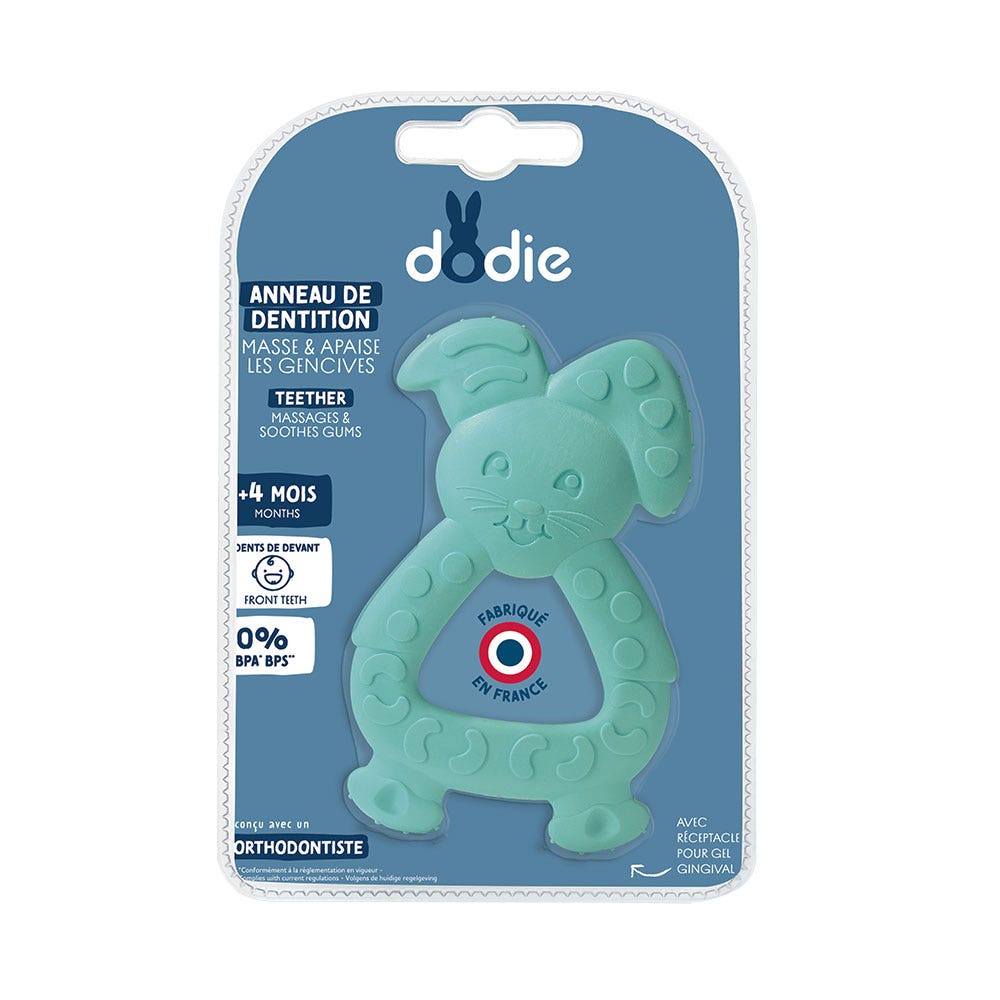 Dodie Anneau De Dentition Lapin Dès 4 Mois