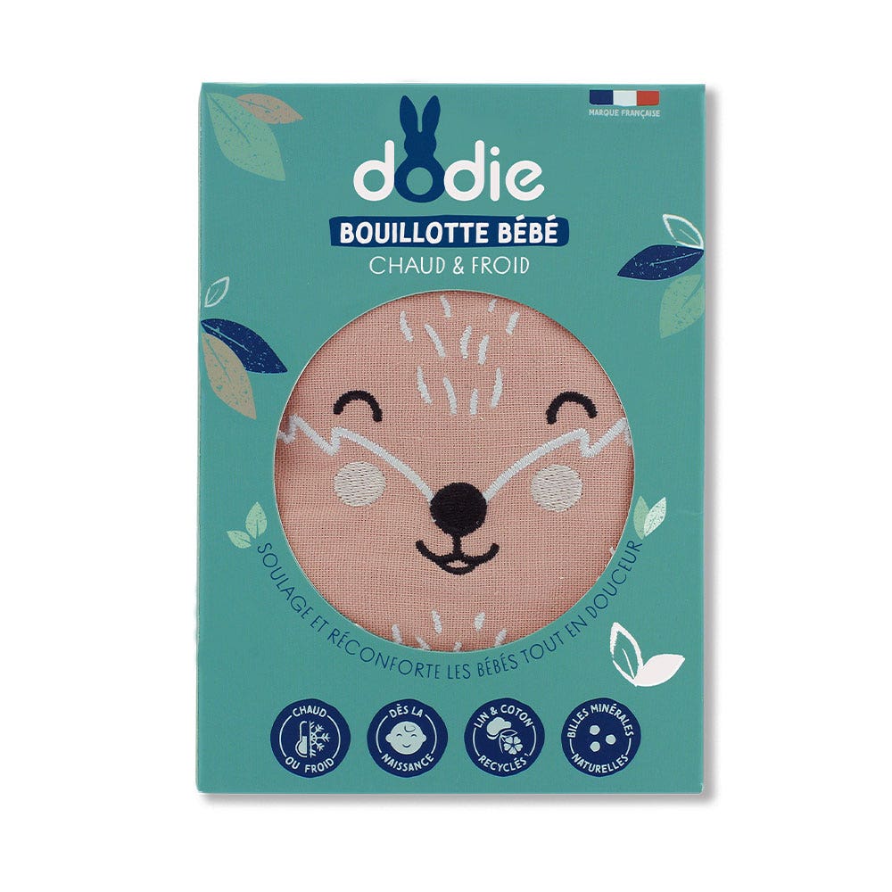 Dodie Bouillotte Animaux de la Forêt Billes Minérales 6 Mois et Plus 1.6kg