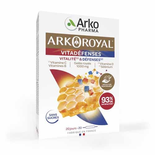 Arkopharma Arkoroyal VitaDéfenses 20 Ampoules