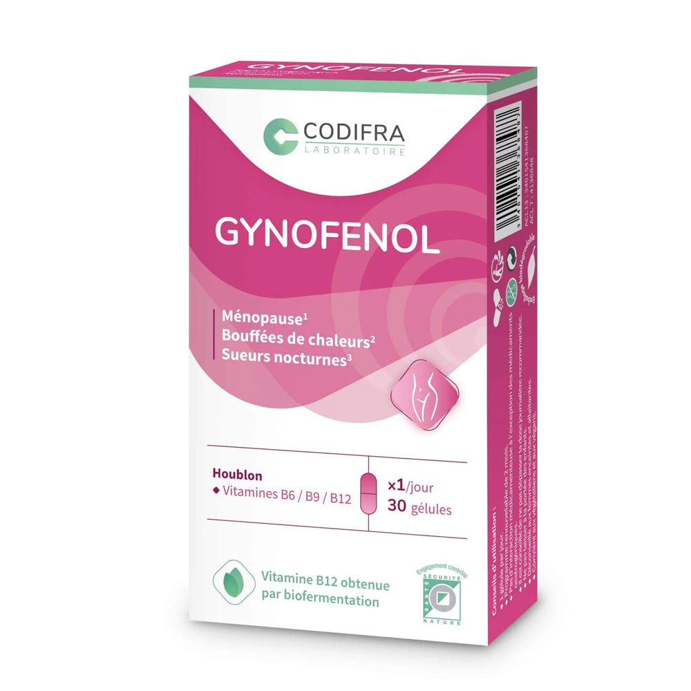 Codifra Gynofenol 30 gélules