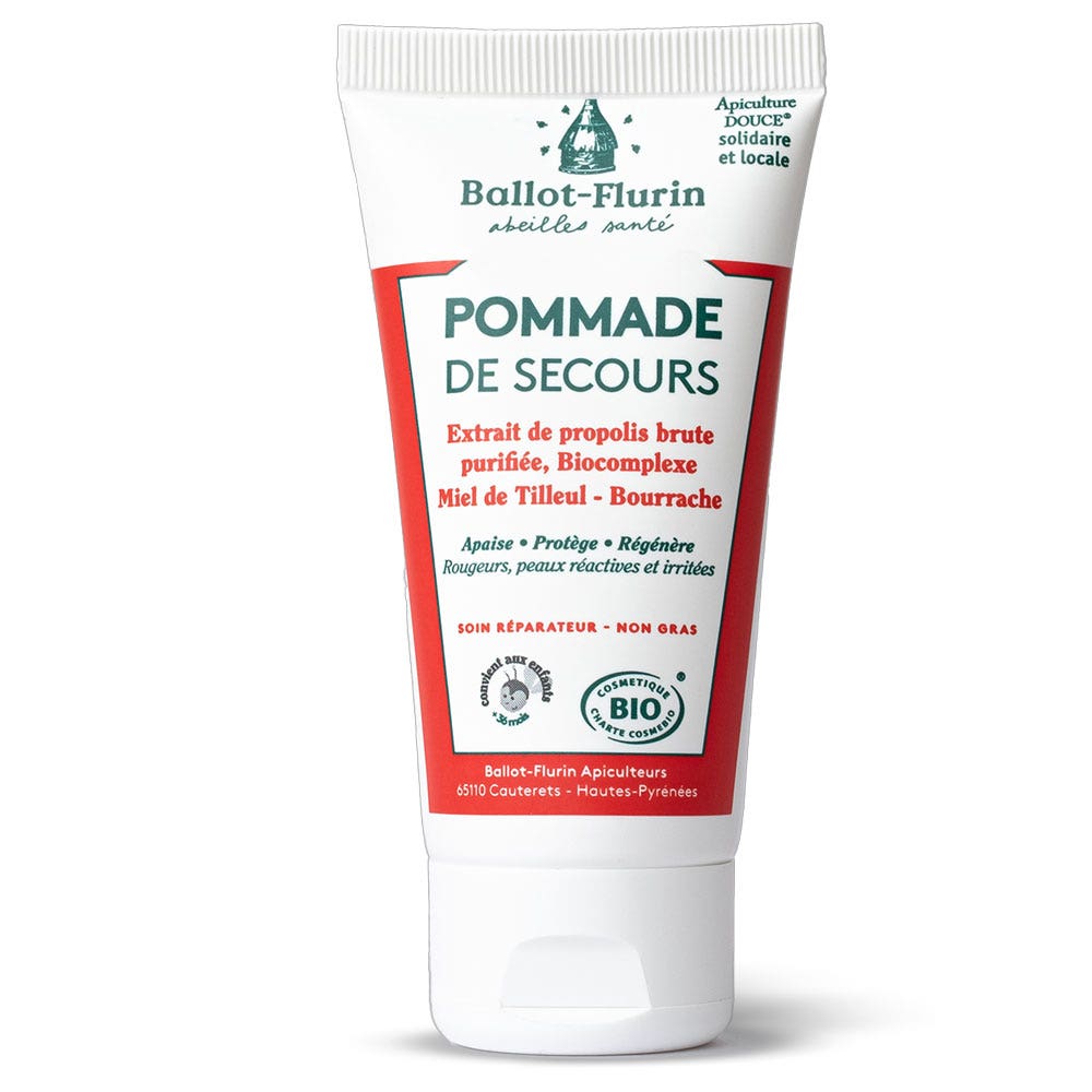 Ballot-Flurin Pommade De Secours Bio 50ml