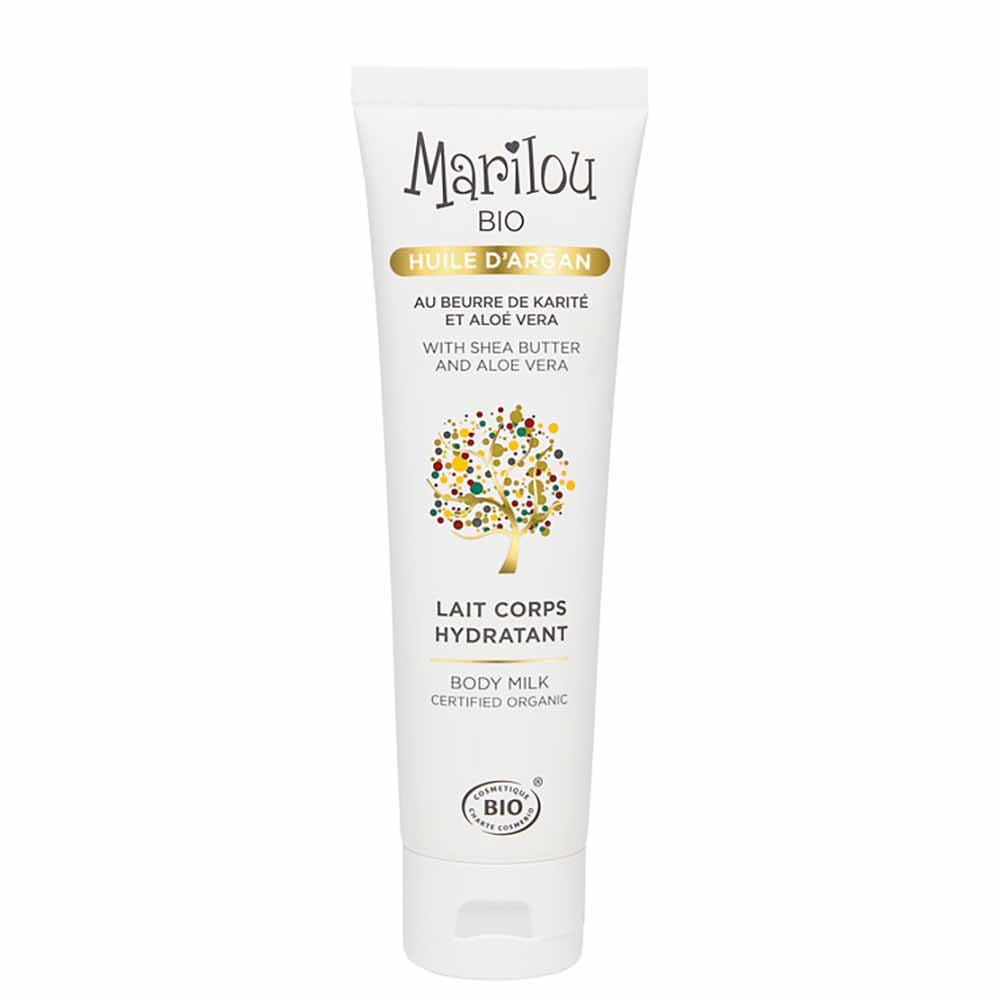 Marilou Bio Huile d'Argan Lait pour le Corps Peaux sèches 100ml