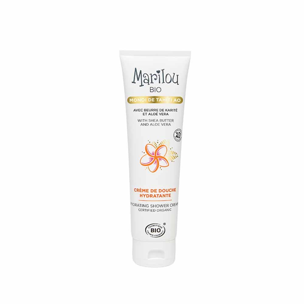 Marilou Bio Monoï de Tahiti AO Crème Douche Hydratante Tous types de peaux 150ml