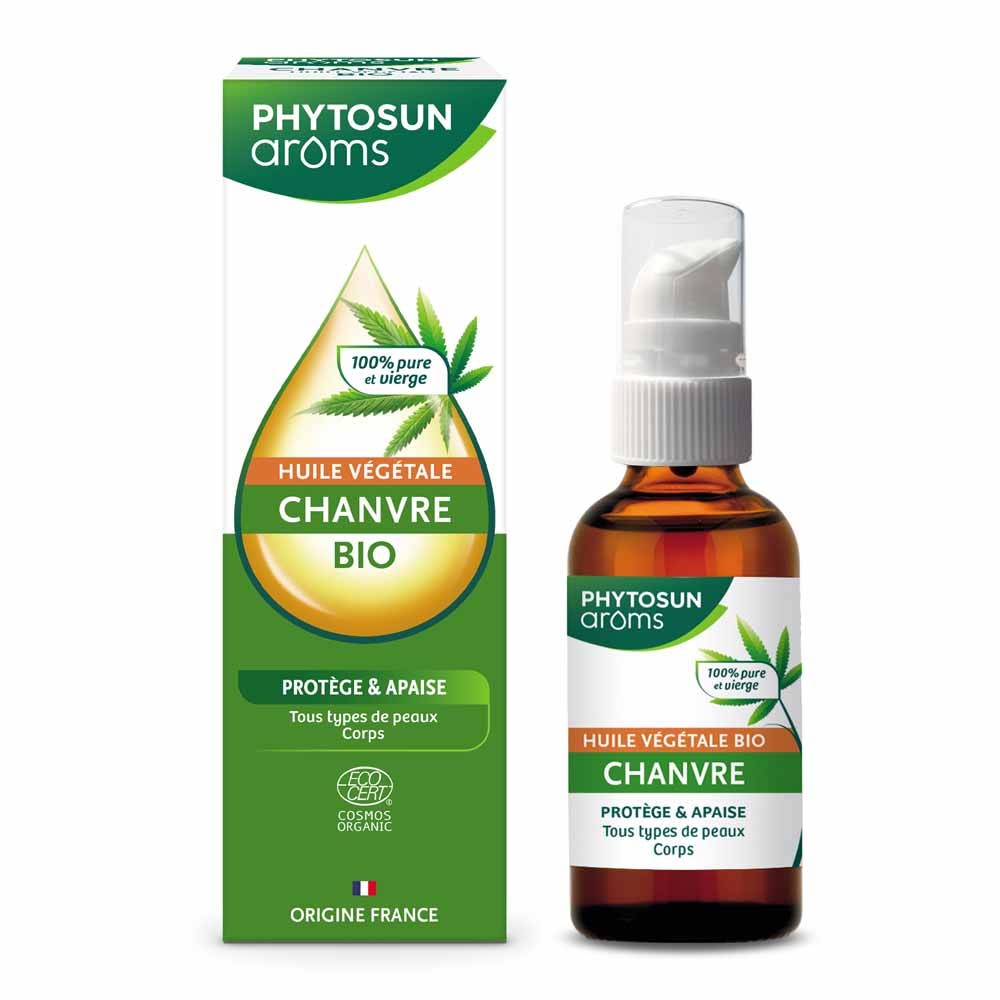 Phytosun Aroms Huile Végétale de Chanvre Bio 50ml