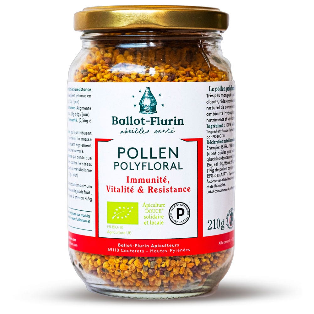 Ballot-Flurin Pollen Polyfloral Bio 210g