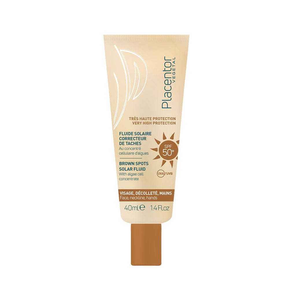 Placentor Végétal Fluide solaire correcteur de tache SPF 50+ 40ml