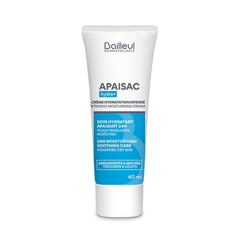 Biorga Apaisac Creme Hydratation Intense Visage Peaux Fragilisées ou Asséchés 40ml