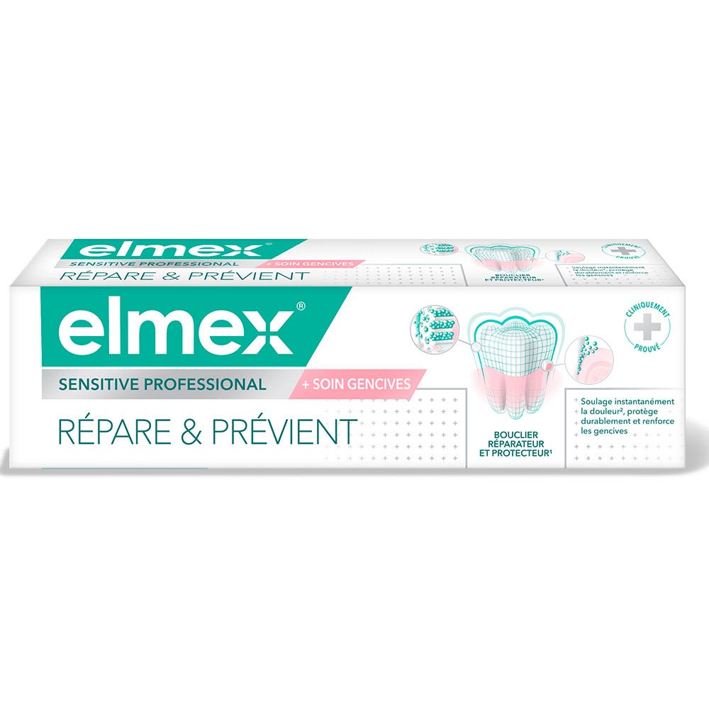 Elmex Sensitive Professional Dentifrice Soin Gencives 75ml